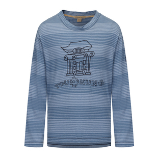 Kung刺繡漢麻有機(jī)棉長袖 GARCON 25早秋Tou Tee SOLSOL