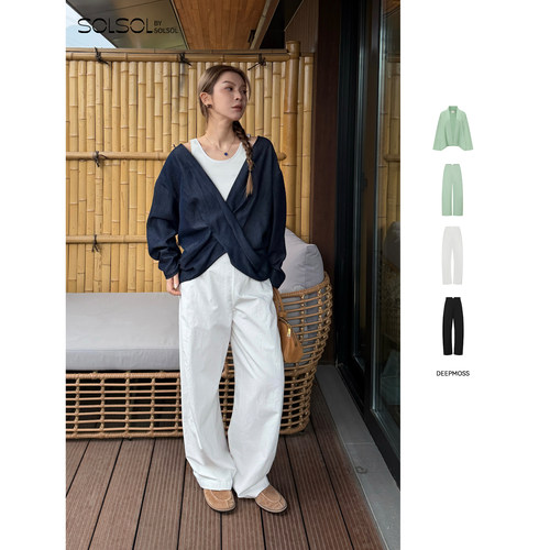 DEEPMOSS微弧高腰裤/外套