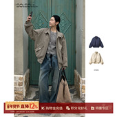 ETHOR 25秋冬新品 休闲棉质飞行员夹克外套SOLSOL买手店