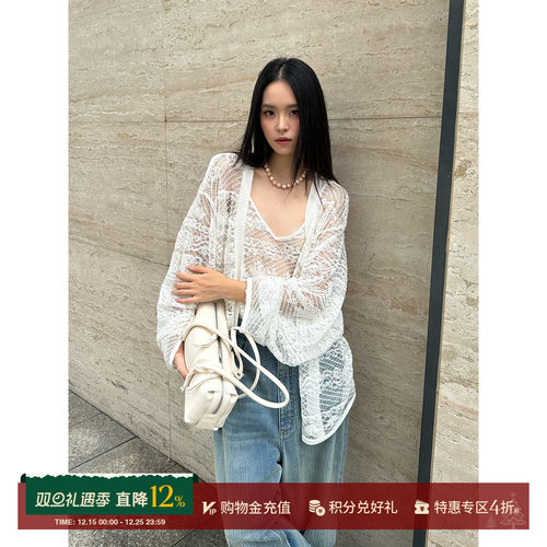 SHELLE ARTISTE 设计师品牌 25春夏新品 钩花吊带/开衫  SOLSOL