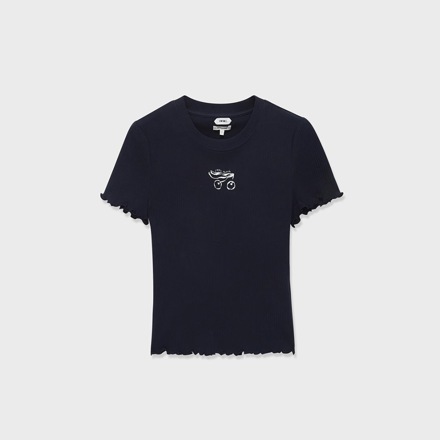 IMMI  设计师品牌 25春夏新品 针织樱桃紧身T恤 SOLSOL买手店