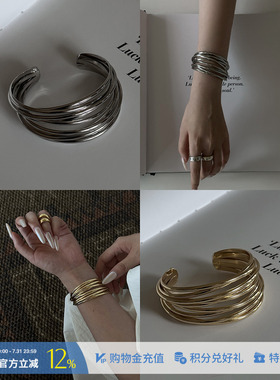 SOULHUG设计师品牌线圈手镯