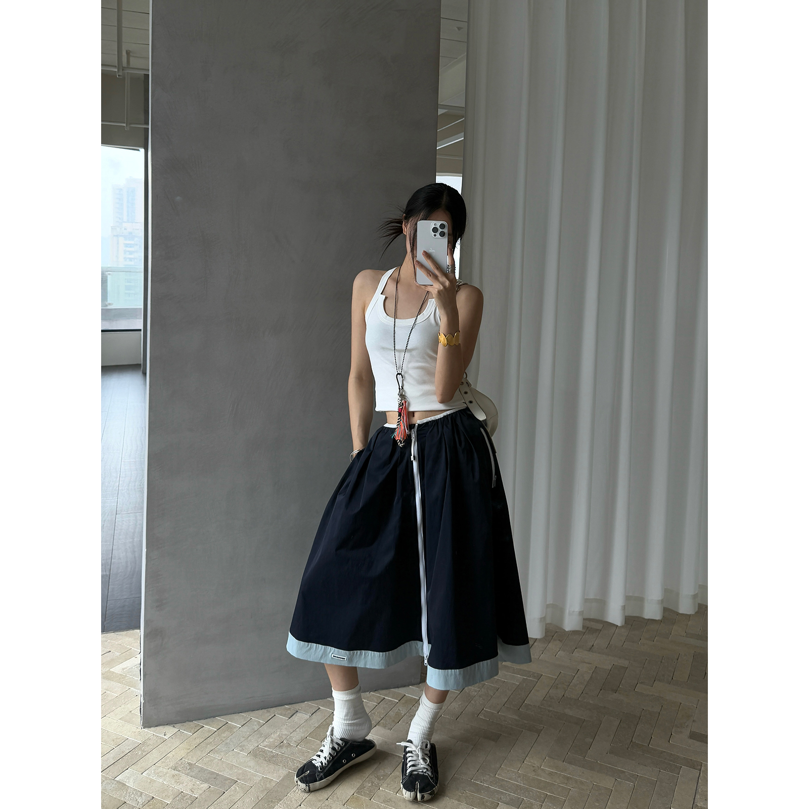 VIKTORIACHAN 设计师品牌 25春夏  细肩带工字背心  SOLSOL买手店