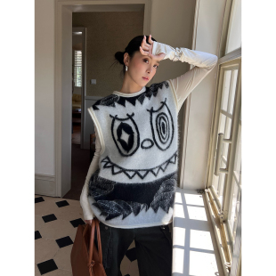 无限绳索提花背心SOLSOL买手店 25秋冬新款 PRONOUNCE 设计师品牌