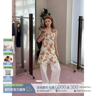 印花蕾丝蝴蝶结连衣裙 26春夏新品 SOLSOL买手店 设计师品牌 WMWM