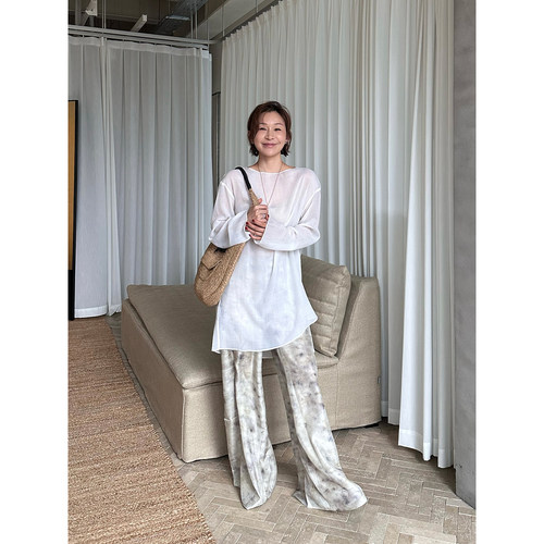 VIKTORIACHAN不规则长袖上衣