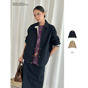 8ON8 25秋冬新品 格子里撞色包边夹克 SOLSOL买手店 设计师品牌