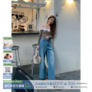 宽垮休闲蓝洗牛仔长裤 26春夏新款 SOLSOL买手店 设计师品牌 ODTD