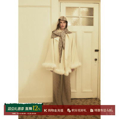 VIKTORIACHAN羊毛围巾披肩