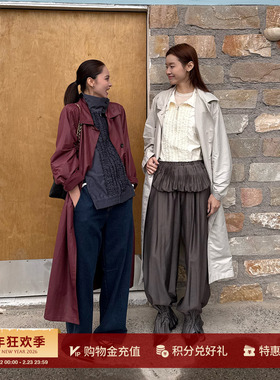 YCH 设计师品牌 26早春新款 可拆卸战壕休闲风衣 SOLSOL买手店