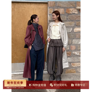 YCH 设计师品牌 26早春新款 可拆卸战壕休闲风衣 SOLSOL买手店