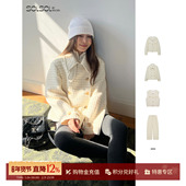 设计师品牌25秋冬新品 粗花呢连帽翻领夹克 马甲 IMMI 长裤 SOLSOL