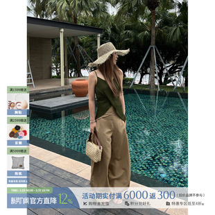 玄棕交叠香蕉裤 26春夏新款 SOLSOL买手店 设计师 DEEPMOSS