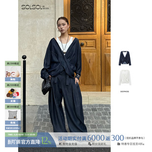 SOLSOL买手店 空气感交织上衣 DEEPMOSS 设计师品牌26春夏新款
