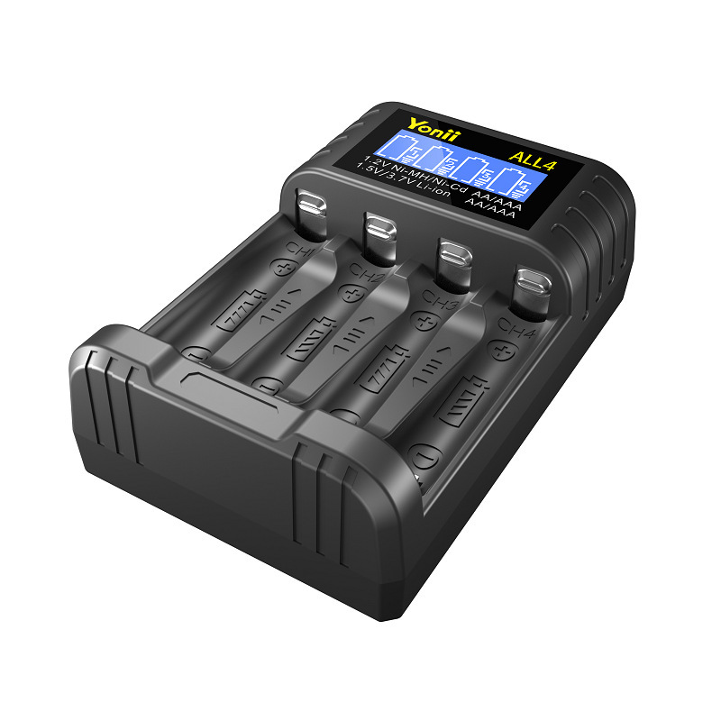 yonii1.5V锂可充充电器 AA5号恒压锂电池 1.2V镍氢电池液晶充