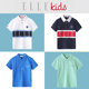 ELLEkids童装男童polo衫夏儿童plol衫中大童短袖t恤翻领纯棉t网眼