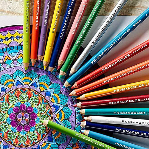 三福霹雳马彩铅油性白彩铅单支绘图设计铅笔高光彩色绘画专业手绘