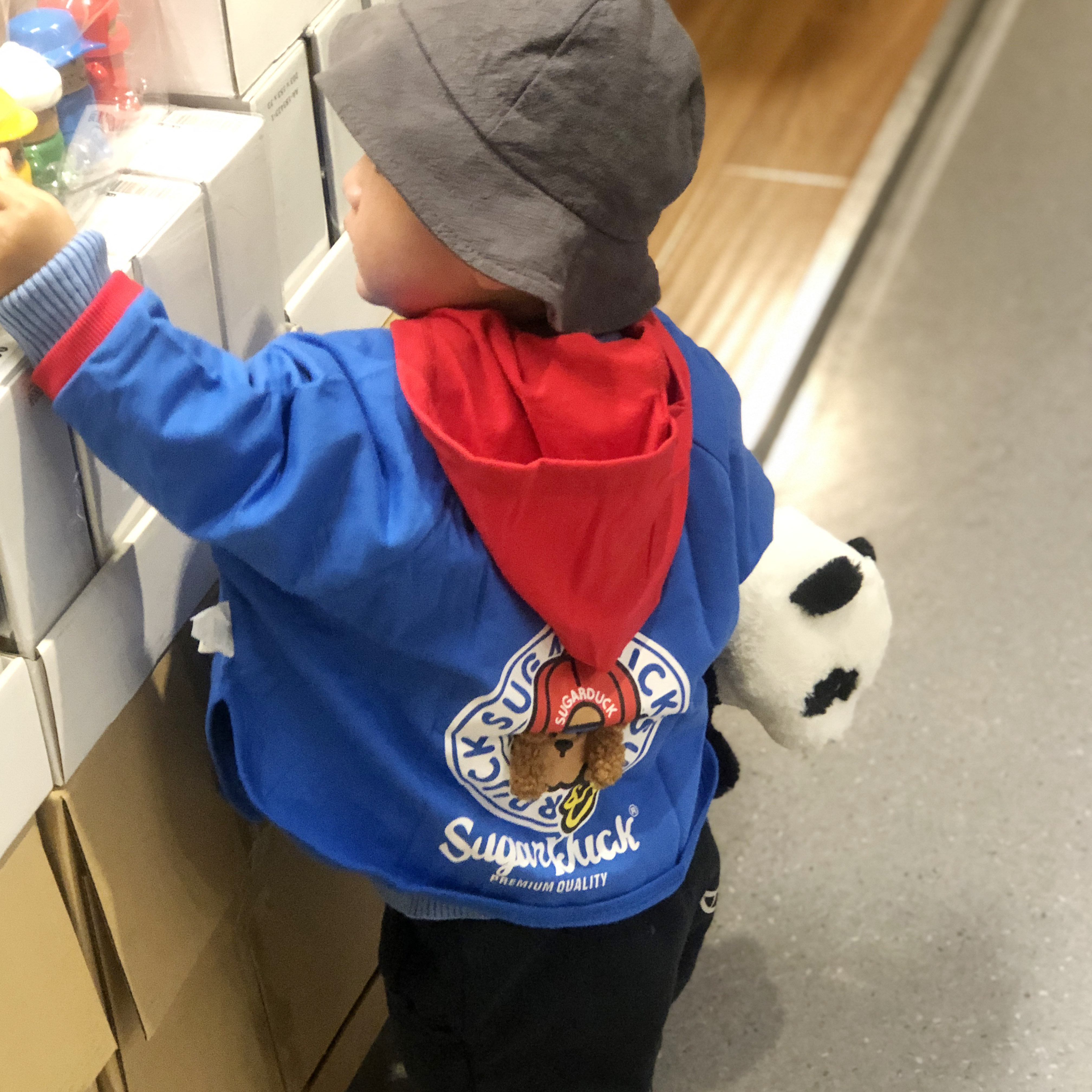 外出婴童卡通斗篷婴儿纯棉衣服带帽披风薄款男宝宝春秋季防风披肩