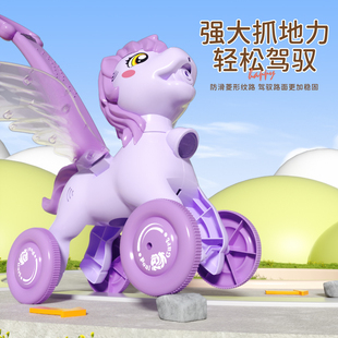 泡泡机手推车儿童小马吹泡泡马年玩具假期摆摊货源手推泡泡机女孩