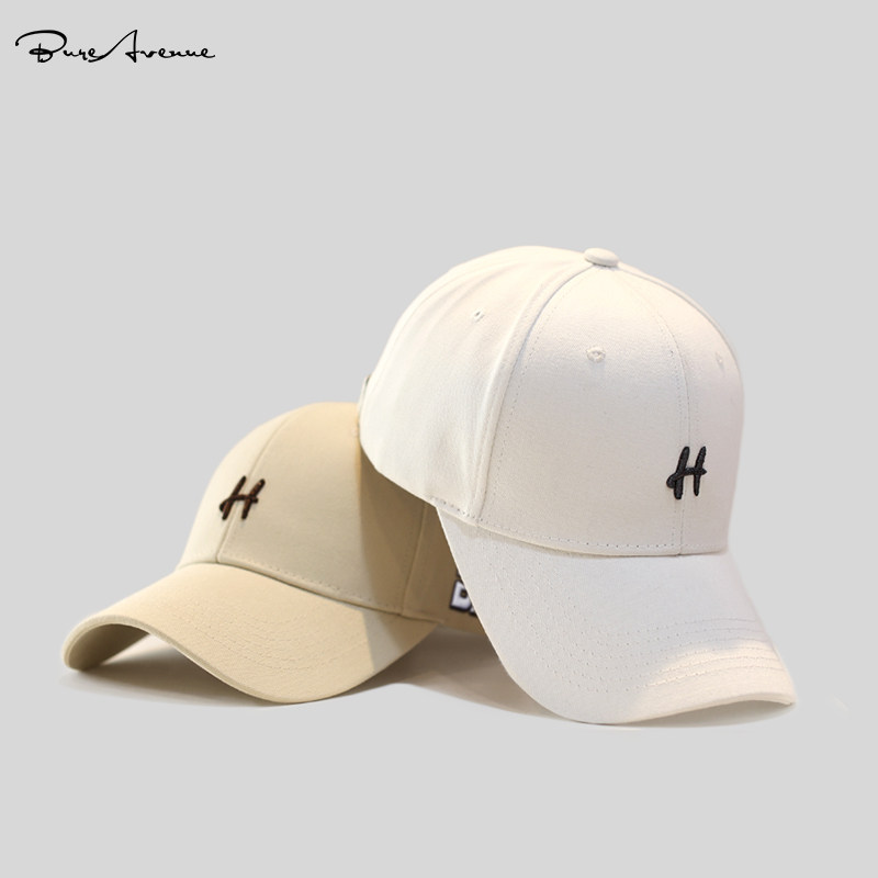 [GENUINE STOCK] BURE AVENUE HAT SIMPLE LETTER H BASEBALL CAP VERSATILE SHADE CAP FOR MEN AND WOMEN