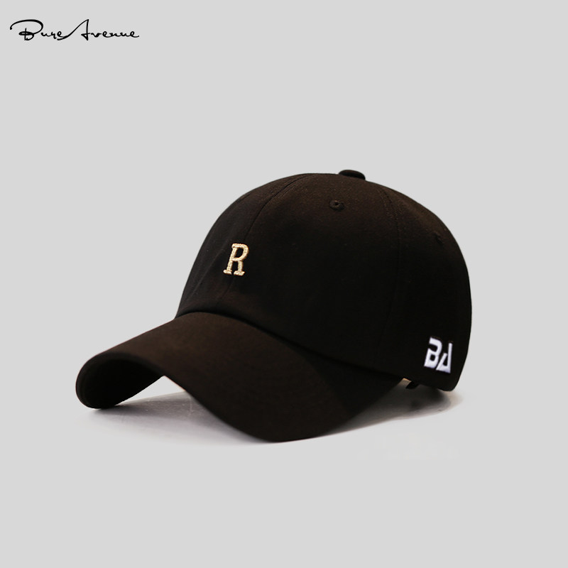 [GENUINE STOCK] BURE AVENUE SUMMER LETTER R BASEBALL CAP MENS AND WOMENS FASHIONABLE VERSATILE AVISILLA CAP