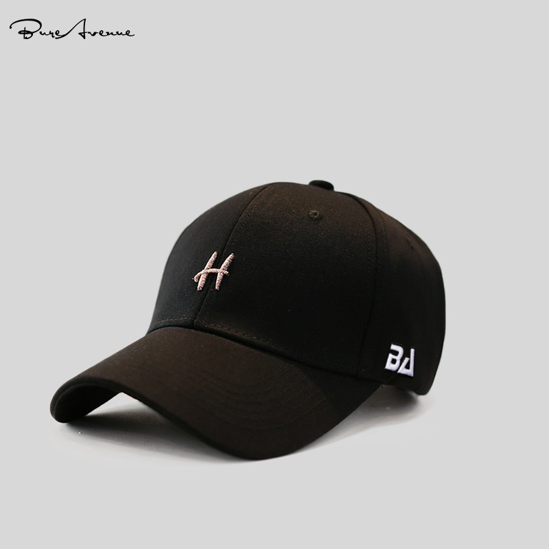 [GENUINE STOCK] BURE AVENUE HAT SIMPLE LETTER H BASEBALL CAP VERSATILE SHADE CAP FOR MEN AND WOMEN