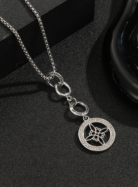 跨境新款首饰亚马逊热销项链女时尚希音饰品毛衣链批发