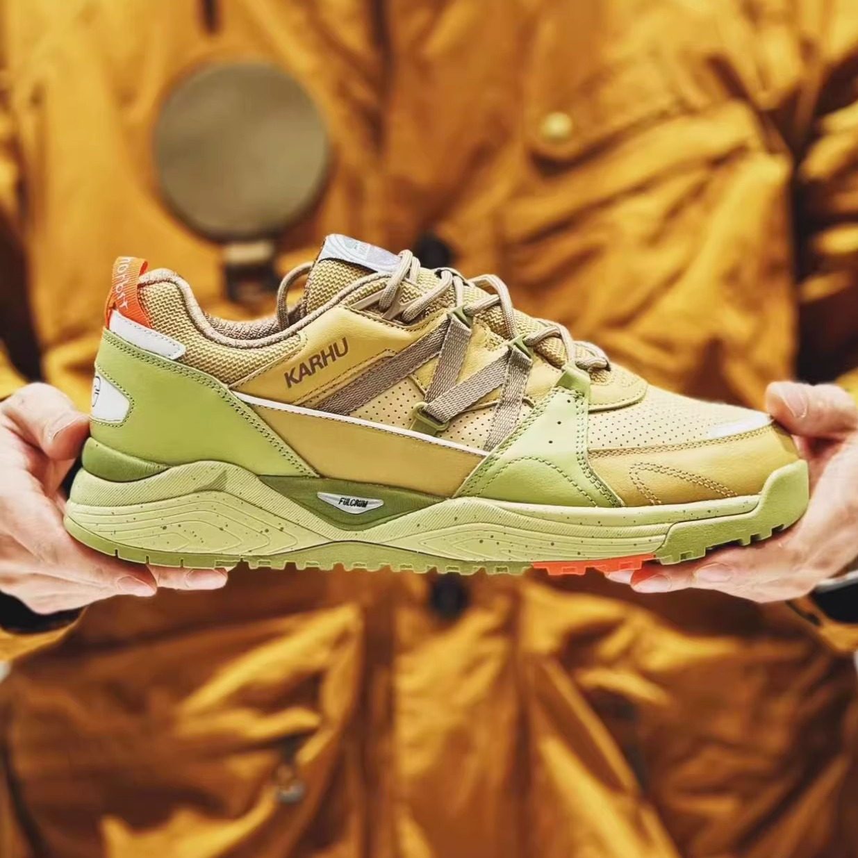 卡虎 Karhu×Norbit 联名户外防水 Fusion XC 24款 孤月 复古跑