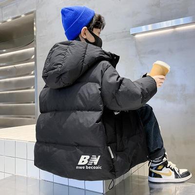 2025轻薄羽绒服中长款潮新款冬季男孩网红大儿童冬装加厚外套男童