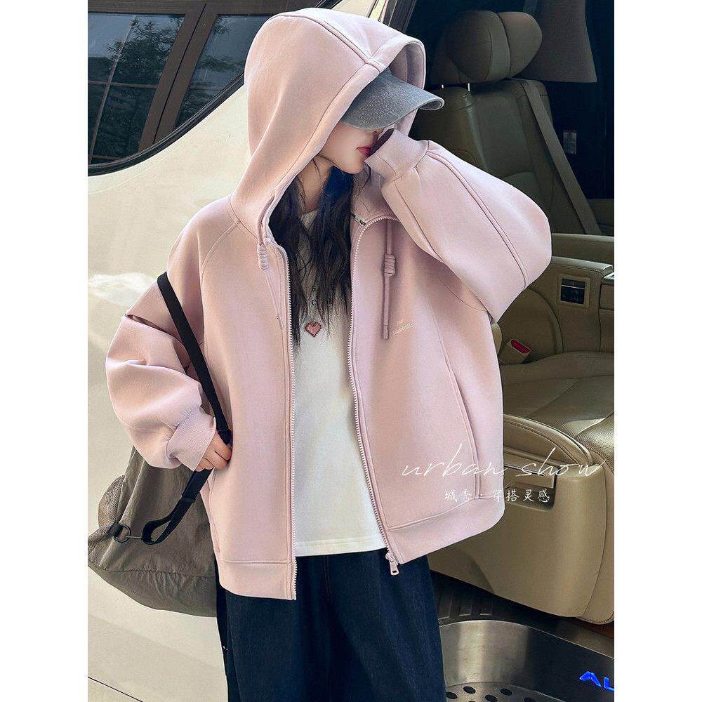 休闲中大童春装卫衣上衣百搭新款连帽女童2026洋气春秋外套儿童潮