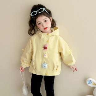 宝宝春装款新款夹克衫女童2026女洋气巨好看上衣儿童春季外套春秋