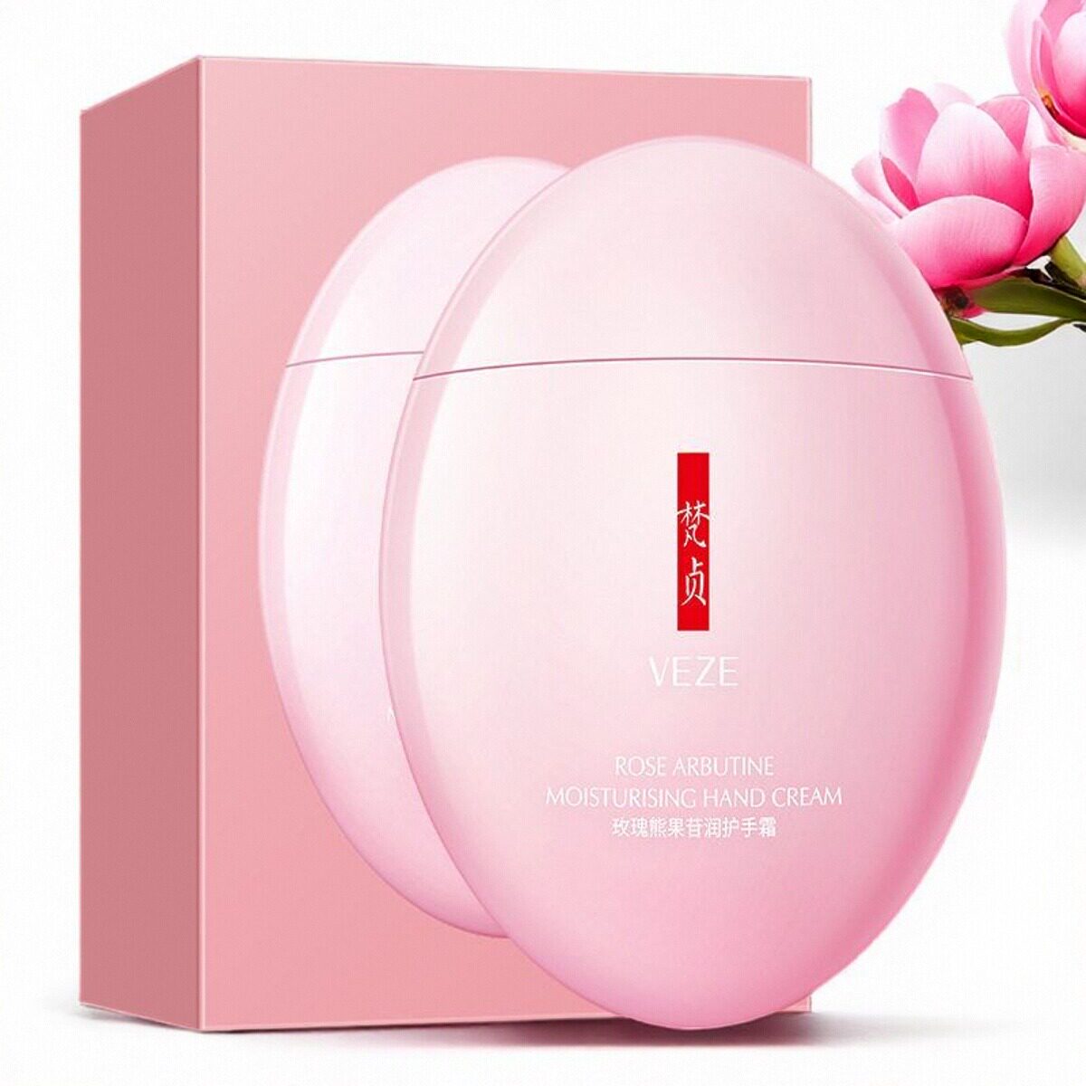 玫瑰熊果苷乳木果烟酰胺护手霜油补水滋润保湿鹅卵便携装便宜批发