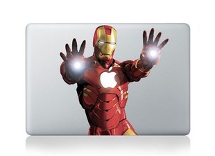 Pro Iron For for Macb Sticker Macbook Laptop Vinyl Man