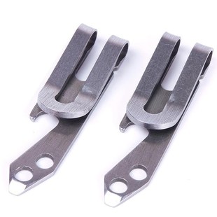 money clip stainless brand keychain cash steel belt new