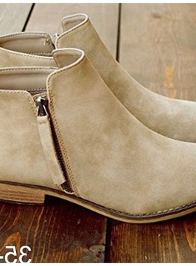 Women Big Plus Size 41 42 43 Shoes For Ladies Martin Boots