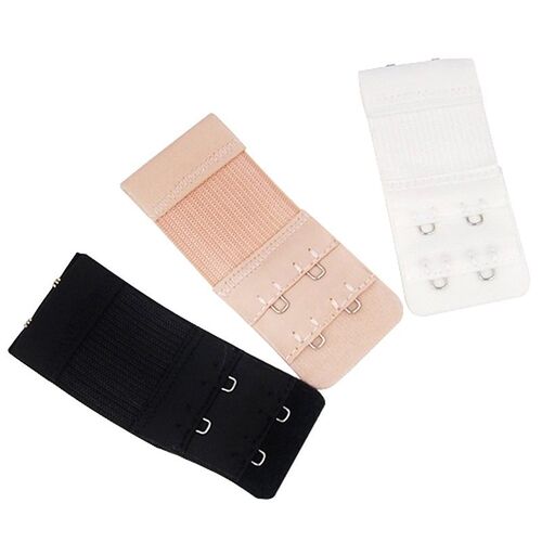nude bra extender extension 7.63.3 cm elastic 2 row 2 hooks