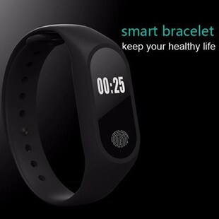 Sport Fitness Watch Bracelet Sports Walking Run Step Counter