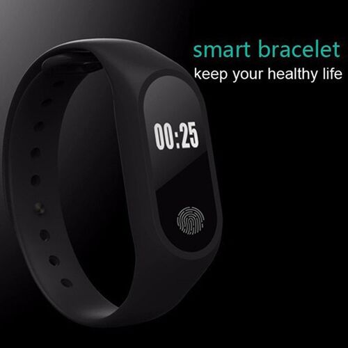 Sport Fitness Watch Bracelet Sports Walking Run Step Counter
