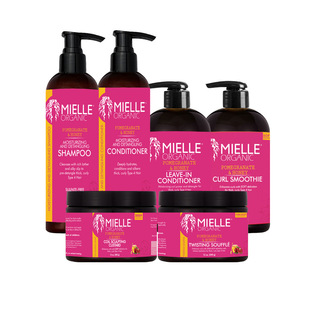 Organic Mielle pomegranate honey Curly Shampoo Mask Elastin