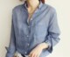 女 Linen Women 2019 Fashion Tops Ladies Clothes Shirt Blouse