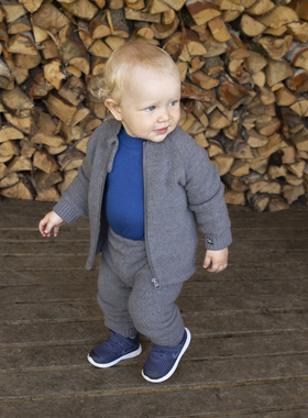 挪威Safa男女童婴童秋冬100%美利奴羊毛外套抓绒保暖Engel 同款