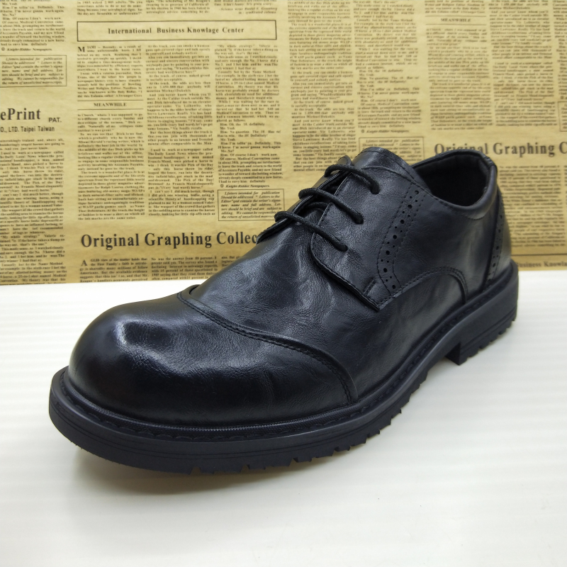 百搭透气软底防滑百搭男皮鞋