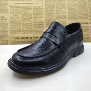 撤柜清仓真皮里外全皮内增高商务正装一脚蹬百搭透气防滑休闲男鞋