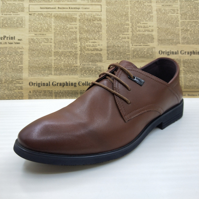 撤柜清仓真皮头层牛皮软底商务正装英伦风德比鞋休闲百搭驾车男鞋