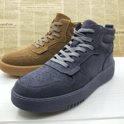 透气马丁靴休闲工装男靴子