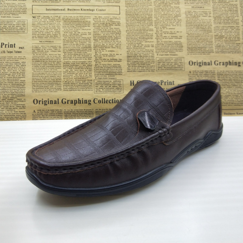 撤柜清仓真皮全皮一脚蹬防滑百搭乐福鞋豆豆鞋浅口时尚驾车男皮鞋,流行男鞋,乐福鞋（豆豆鞋）,淘宝优惠券,粉丝福利购,淘宝优惠卷