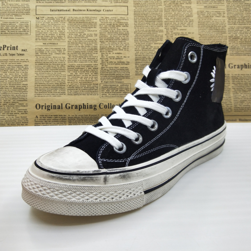 透气加绒保暖高帮休闲板鞋女鞋