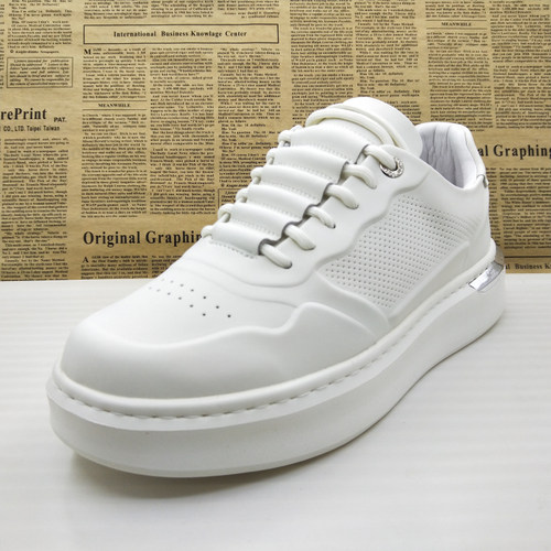 小白鞋防滑上线休闲板鞋男皮鞋