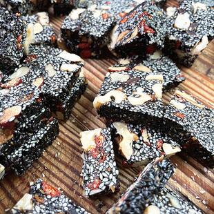 义乌特产纯手工核桃仁黑芝麻糖四物营养糕膏枸杞红枣核桃麻糖