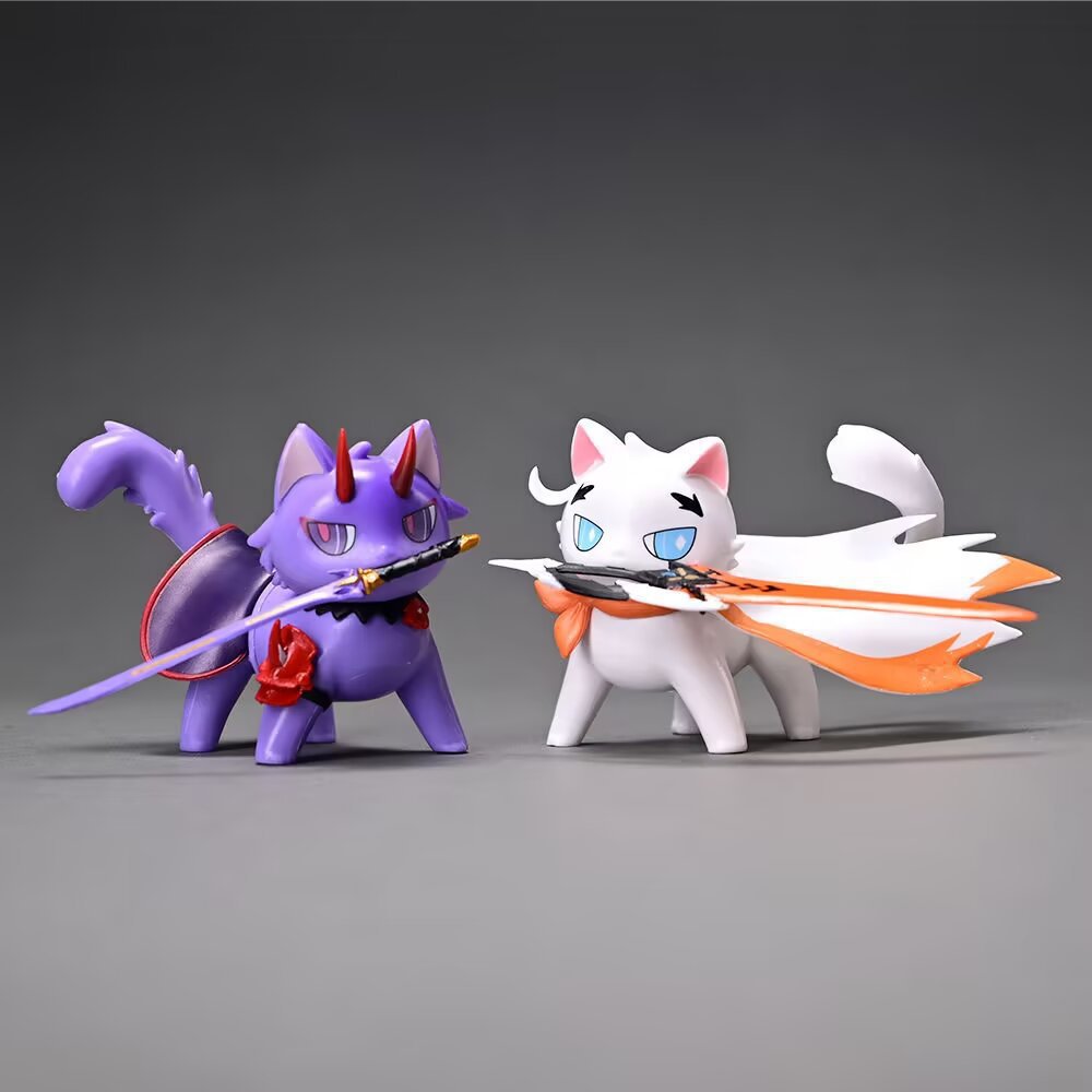 大模丸 琪亚娜芽衣 琪猫猫 芽猫猫手办 动漫周边模型摆件